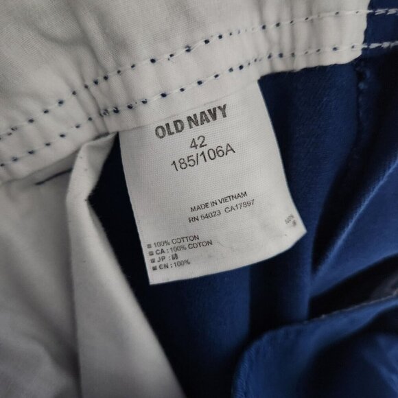 GAP Khaki Shorts Men's 42 Chino Flat Front Cotton Stretch Classic‎ Length 9" - Picture 6 of 11